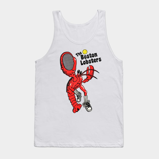The Boston Lobsters Defunct Tennis Team Tank Top by darklordpug